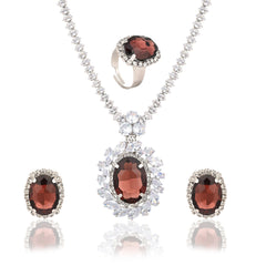 Crystal Jewellery Set for Women - DZOIR