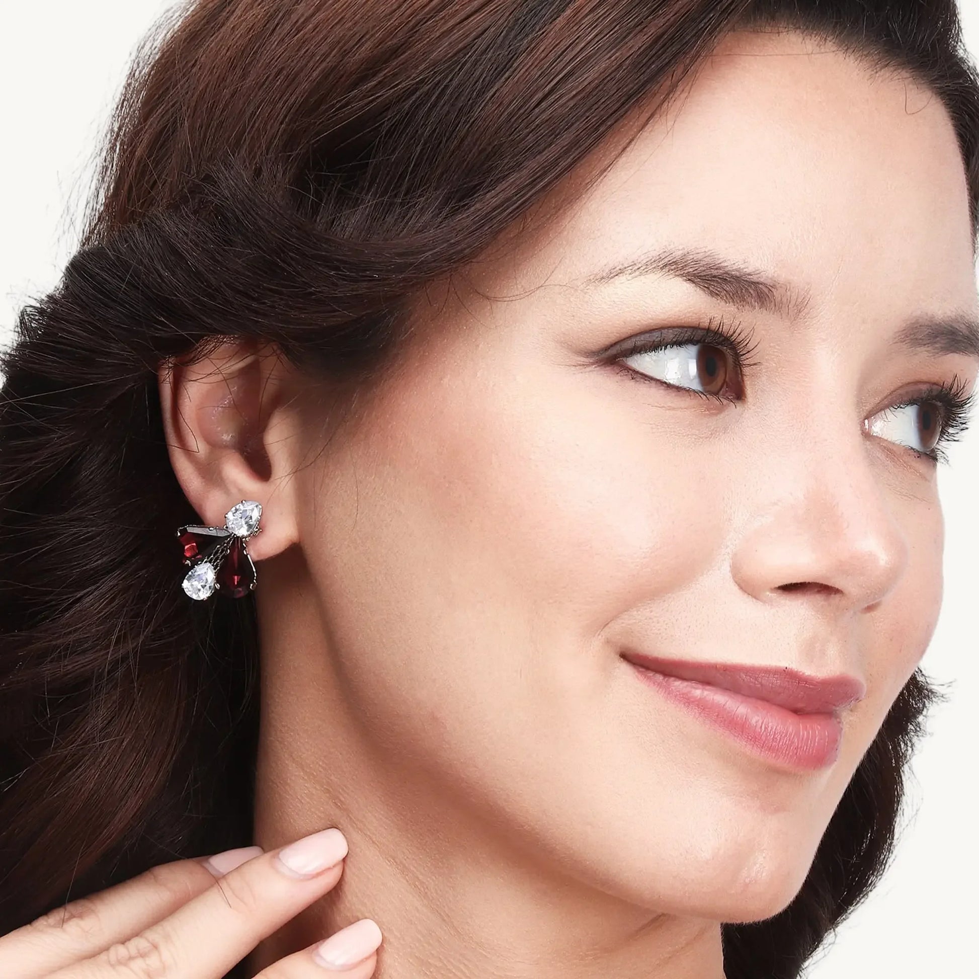 BELARIC Trending AD Earrings for Women | Stylish Stone Earrings for Girls, Affordable Earrings Under 500, Elegant AD Earrings for Girls - BELARIC