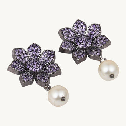 Pearl Drop Dangle Earrings for Women - BELARIC