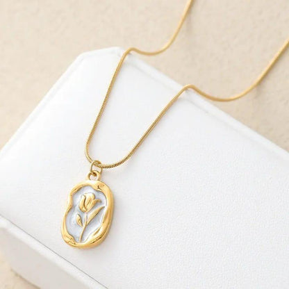 Tulip Pendant Necklace