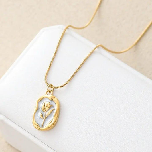 Tulip Pendant Necklace