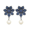 Purple Pearl Earrings