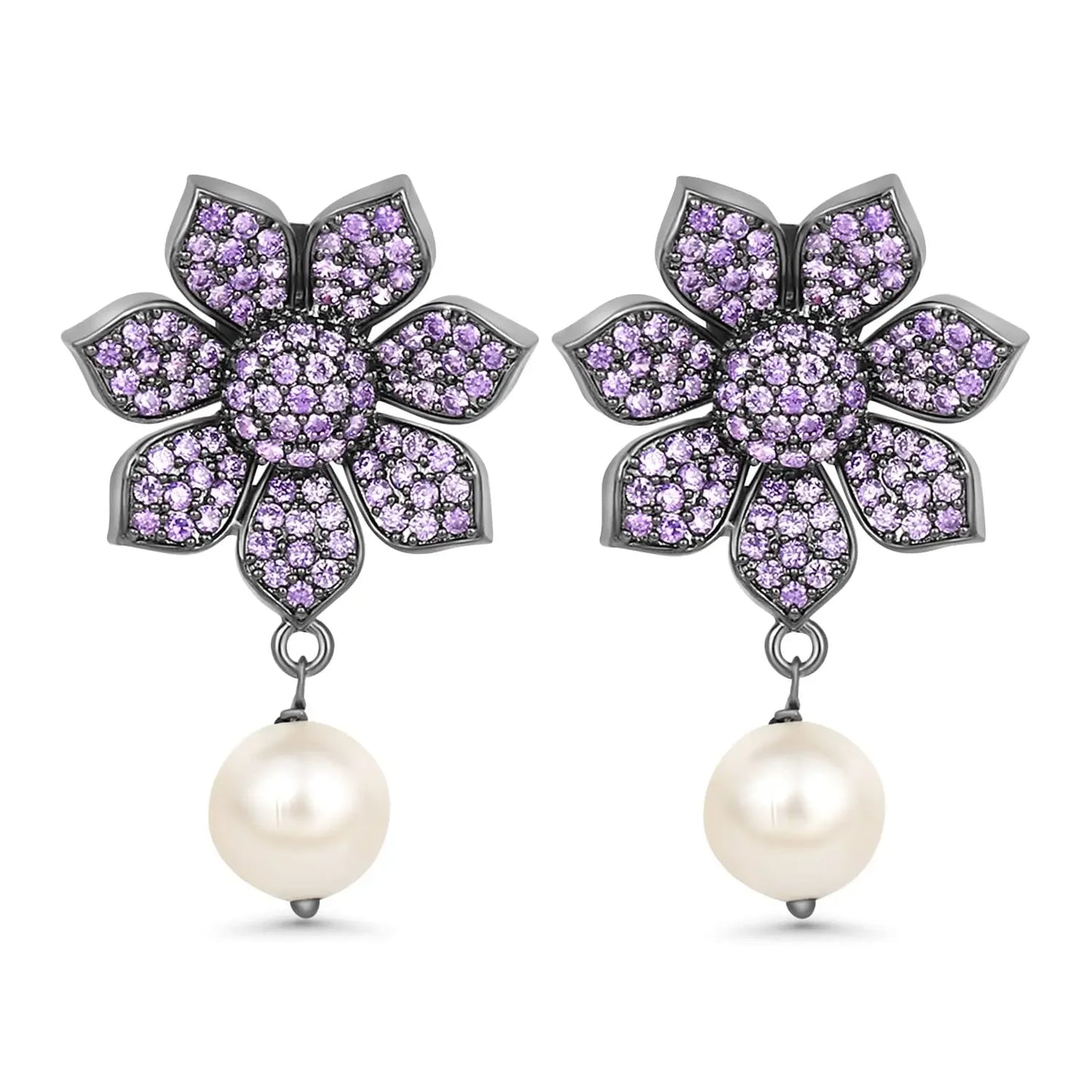 Pearl Drop Dangle Earrings for Women - BELARIC