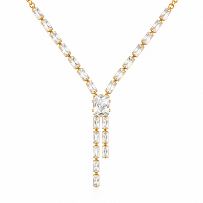 Gold Pearl Necklace Set