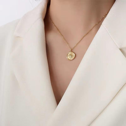 Sunburst Medallion Necklace