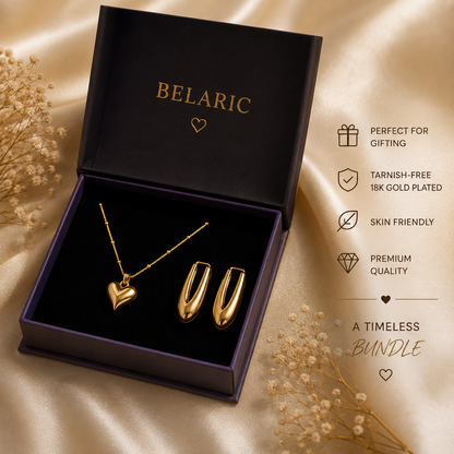BELARIC Heart & Hoop Gift Set