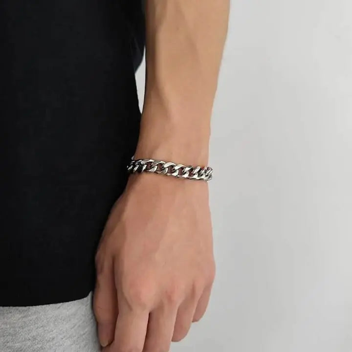 Stainless Steel Cuban Bracelet - BELARIC