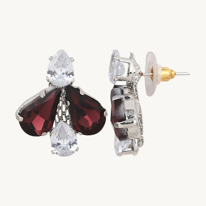 BELARIC Trending AD Earrings for Women | Stylish Stone Earrings for Girls, Affordable Earrings Under 500, Elegant AD Earrings for Girls - BELARIC