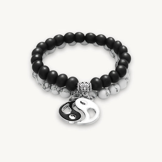 Black White Couple Bracelets - BELARIC