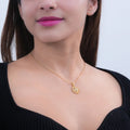 Sun & Moon Pendant Necklace