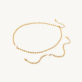 Pearl Charm Bead Bracelet