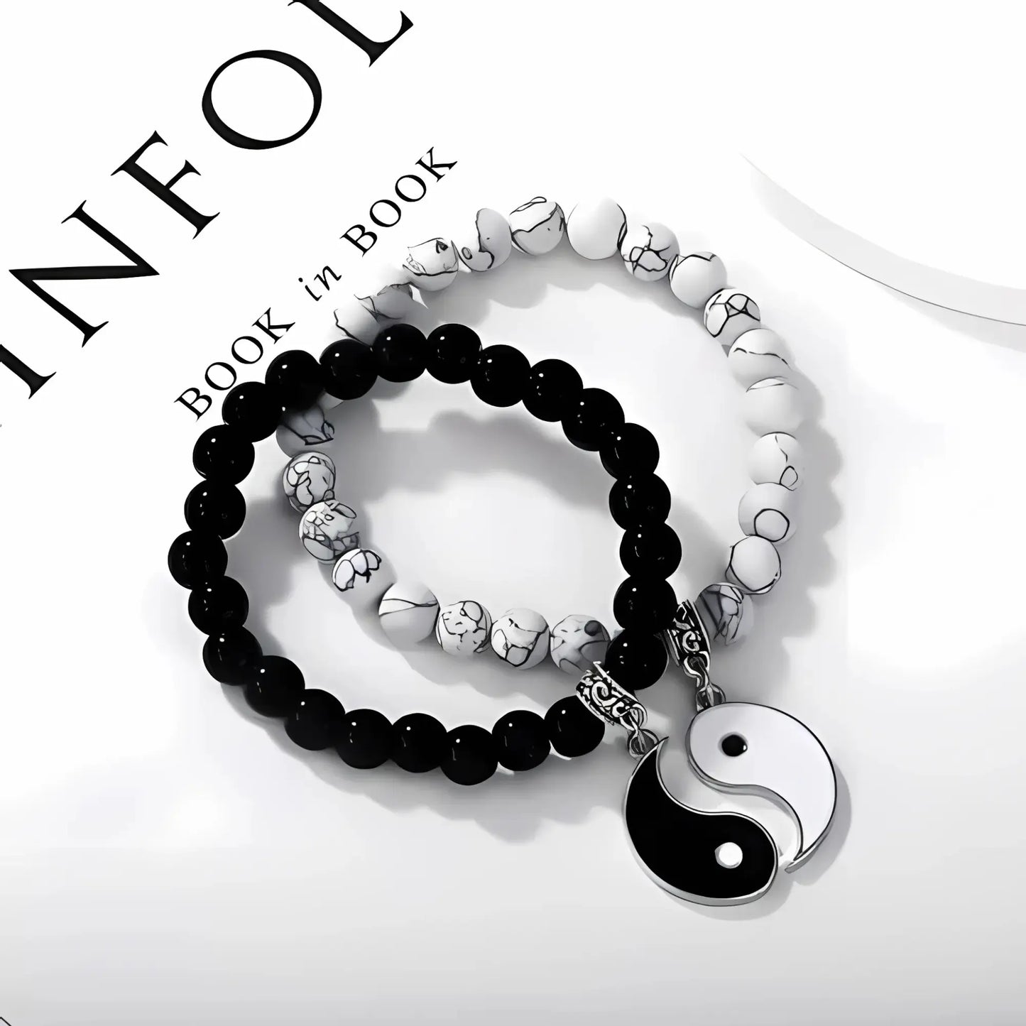 Black White Couple Bracelets - BELARIC