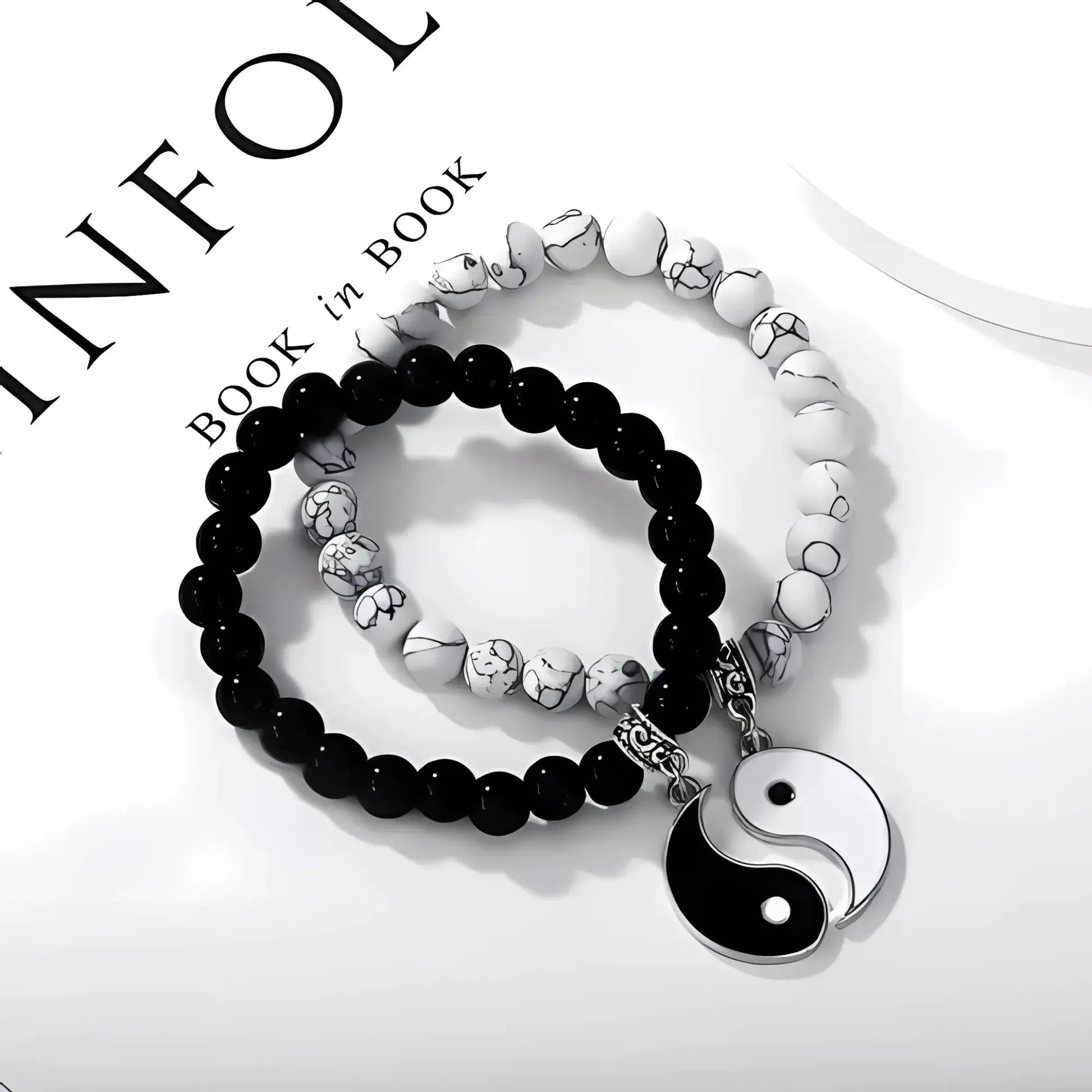 Black White Couple Bracelets - BELARIC