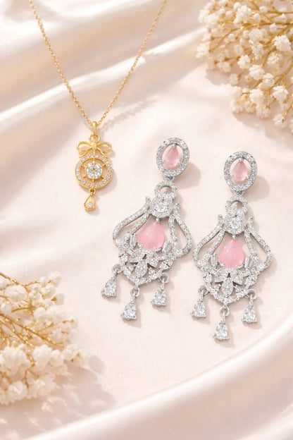 Blush Bow Set