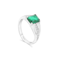 Emerald Green Princess Ring