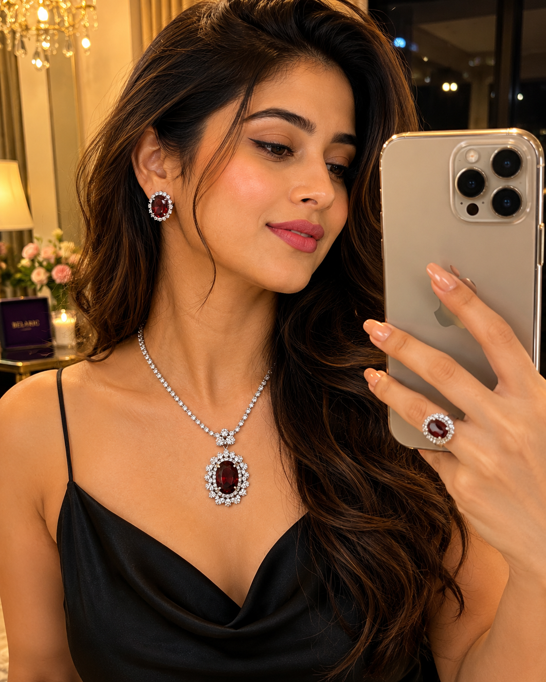 Crystal Necklace Set