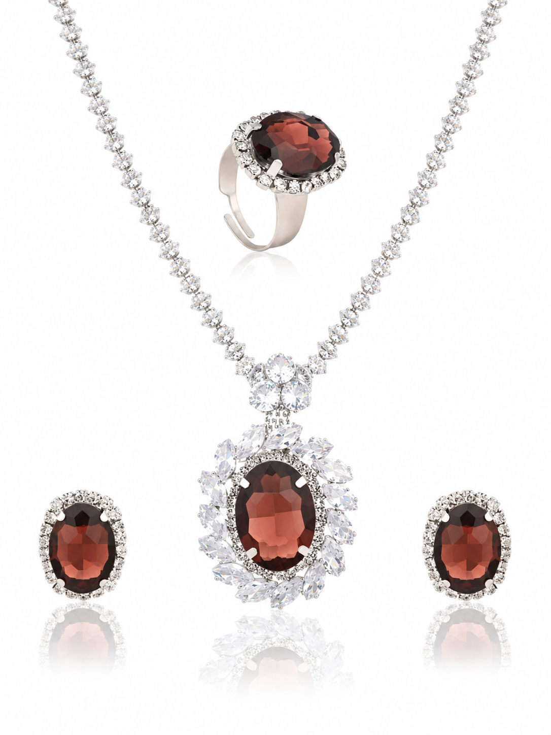 Crystal Necklace Set