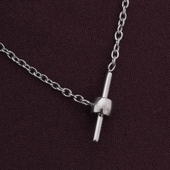 LOVE Charm Bracelet – Gold & Silver Dual-Tone Chain with Crystal Heart Bracelet for Women - DZOIR