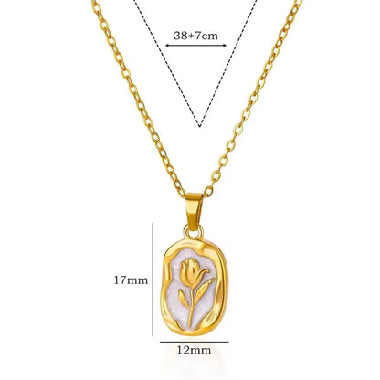Tulip Pendant Necklace