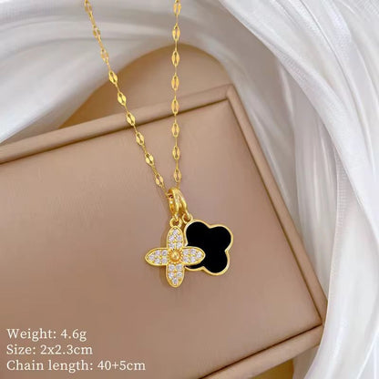 Luxury Clover Pendant Necklace
