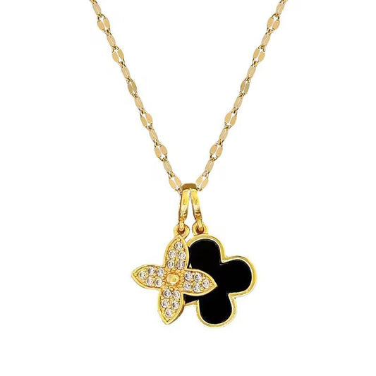 Luxury Clover Pendant Necklace