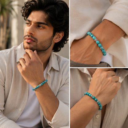 Turquoise Howlite Bracelet