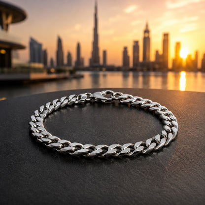 Stainless Steel Cuban Bracelet