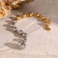 Two-Tone Beaded Bracelet
